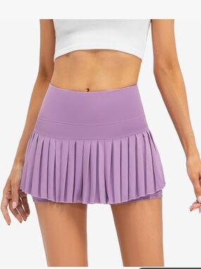 Amazon lavender tennis skort